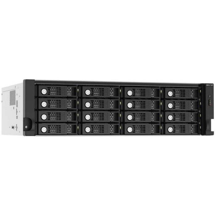 QNAP TL-R1620SEP-RP 16-bay 3U rackmount SAS 12Gbps JBOD expansion enclosure with SAS expander 12Gbps & SAS/SATA 6Gbps drives 2