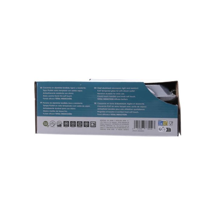 Tartera Aluminio Fundido Confort Quid 24 cm - 2,7 L (4 Unidades) 5 Tartera Aluminio Fundido Confort Quid 24 cm - 2,7 L (4 Unidades) 5