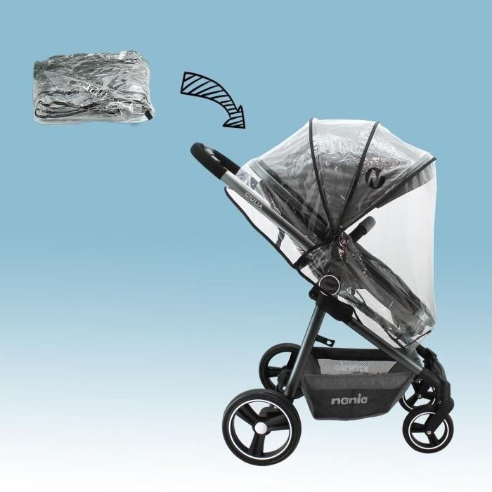 NANIA GIULIA Silla de paseo combinada 3 en 1 + Silla de auto BEONE EVO R129 40-85 cm - Capazo de 0 a 6 meses 1 NANIA GIULIA Silla de paseo combinada 3 en 1 + Silla de auto BEONE EVO R129 40-85 cm - Capazo de 0 a 6 meses 1