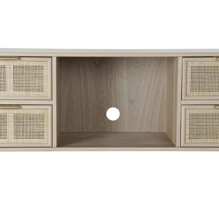 Mueble de TV DKD Home Decor Multicolor Natural Madera de Paulonia Madera MDF 120 x 42 x 60 cm 1