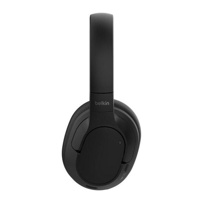 Belkin Auriculares Inalambricos AUD008HQBK Bluetooth con Cancelación de Ruido Negro 1