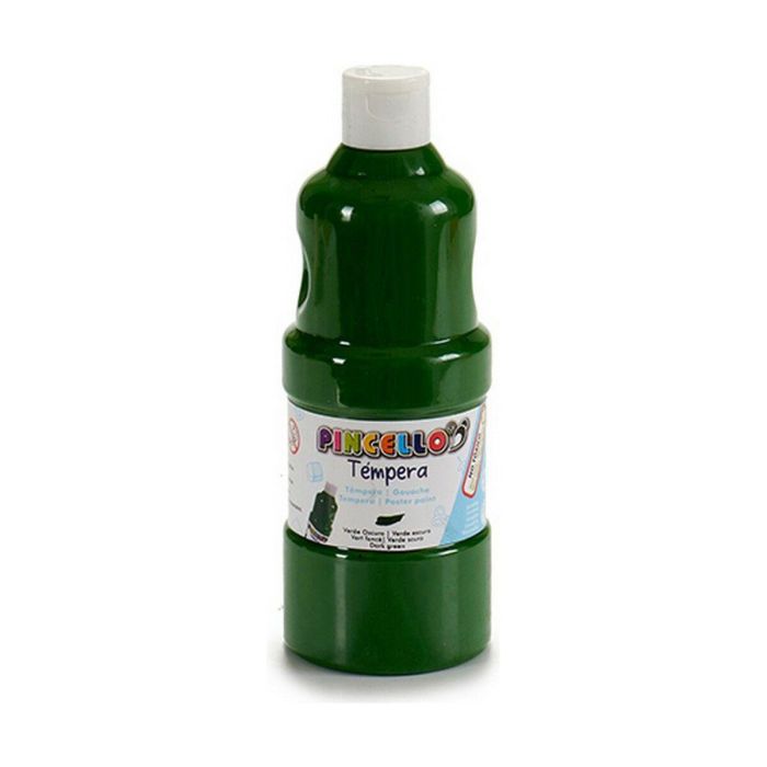 Témperas Pincello Verde oscuro 400 ml (6 Unidades) 1