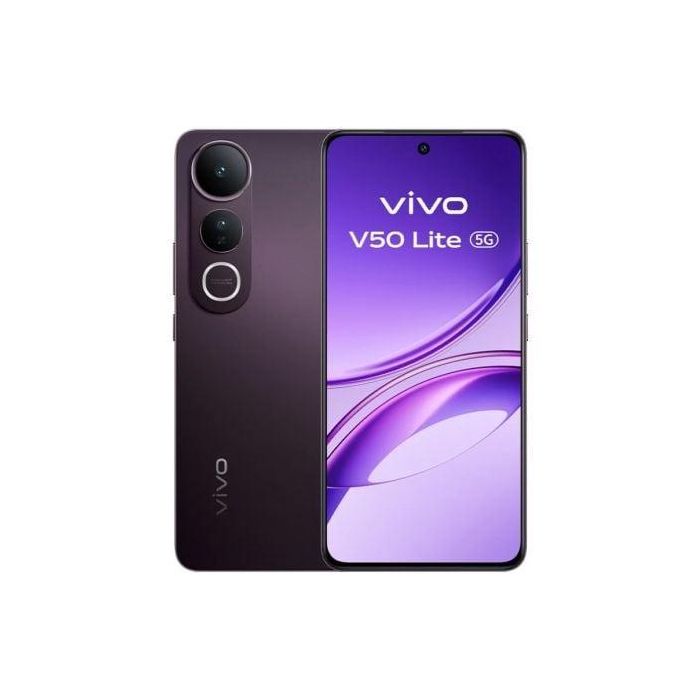 Vivo 5669311 Smartphone V50 Lite 5G, 12GB/512GB, AMOLED 6.77" 120Hz, Batería 6500mAh, Carga 90W, Cámara 50MP, Negro Fantasmal Vivo 5669311 Smartphone V50 Lite 5G, 12GB/512GB, AMOLED 6.77" 120Hz, Batería 6500mAh, Carga 90W, Cámara 50MP, Negro Fantasmal