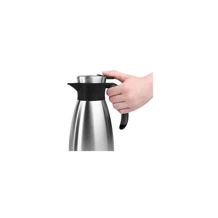 Emsa Isolierkanne SOFT GRIP. 1 Liter (edelstahl/schwarz. Quick Tip Verschluss) 4 Emsa Isolierkanne SOFT GRIP. 1 Liter (edelstahl/schwarz. Quick Tip Verschluss) 4