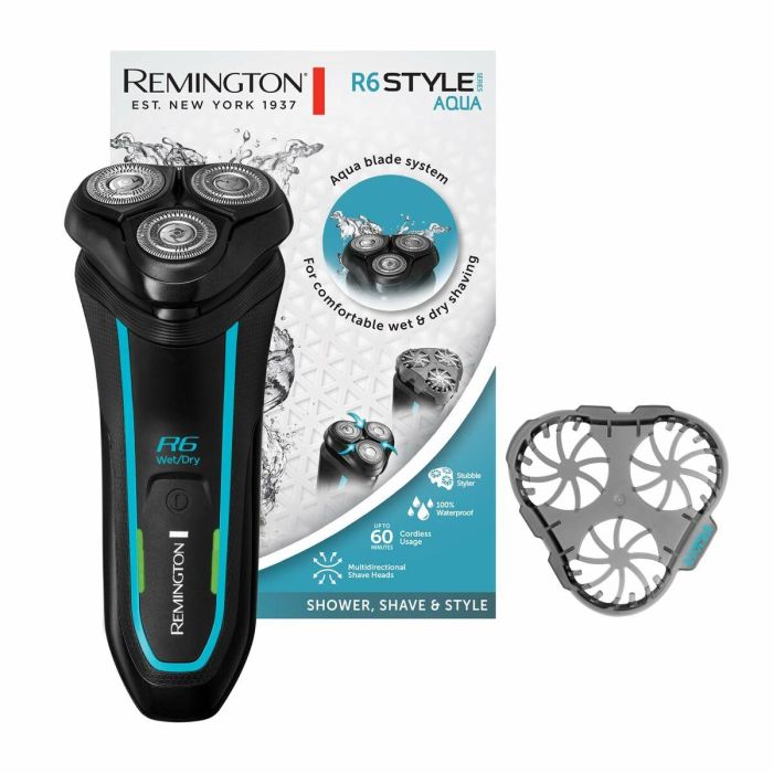 Afeitadora eléctrica Remington R6 STYLE AQUA WET&DRY R6000 9 Afeitadora eléctrica Remington R6 STYLE AQUA WET&DRY R6000 9