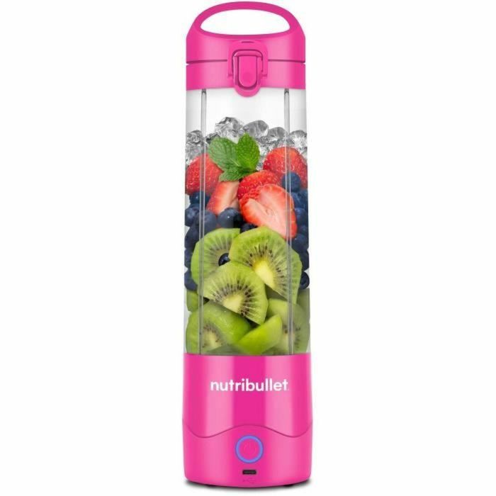 Nutribullet NBP003MA Licuadora Portátil Compacta 70W, 0.475L, Color Rosa, Incluye 1 Botella para Batidos y Smoothies Saludables 0 Nutribullet NBP003MA Licuadora Portátil Compacta 70W, 0.475L, Color Rosa, Incluye 1 Botella para Batidos y Smoothies Saludables 0