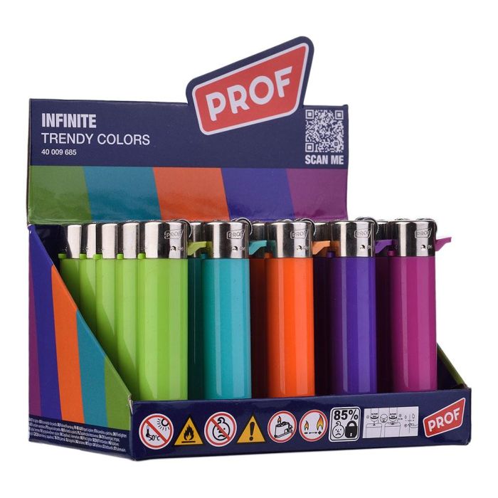 Encendedor de piedra trendy colors, colores surtidos euro/u 3