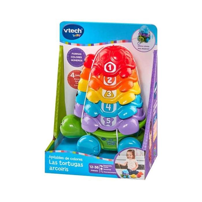 Apilables De Colores Las Tortugas Arcoiris 80-609322 V-Tech Apilables De Colores Las Tortugas Arcoiris 80-609322 V-Tech