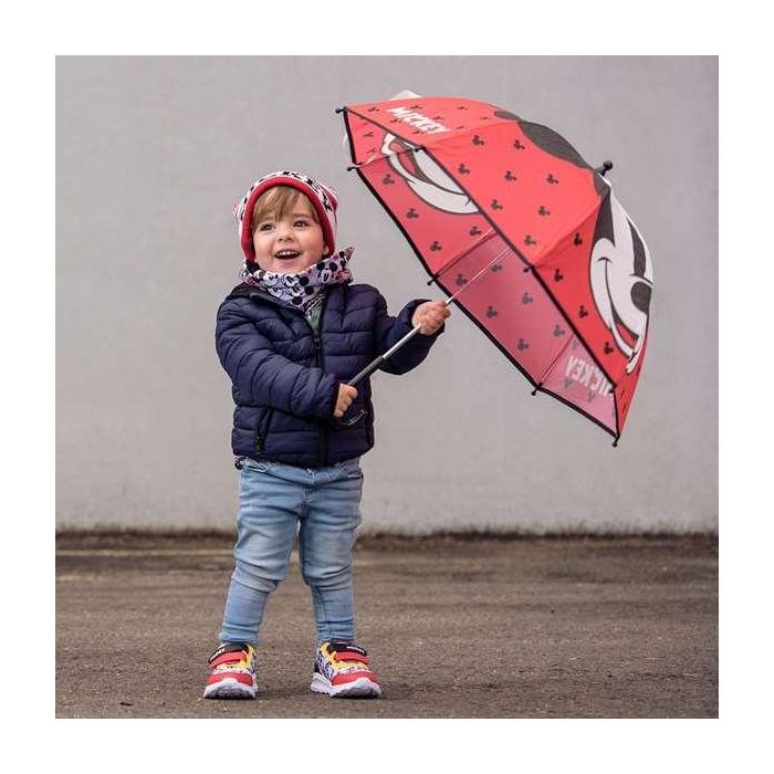 Cerdá Paraguas Manual Mickey de EVA 45 cm para Niños, con Edad Recomendada de 3 a 12 años, Color Rojo 2 Cerdá Paraguas Manual Mickey de EVA 45 cm para Niños, con Edad Recomendada de 3 a 12 años, Color Rojo 2