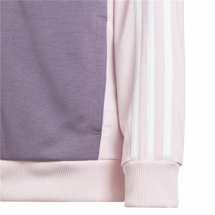 Chándal Infantil Adidas U 3S Tiberio Rosa 2 Piezas 1