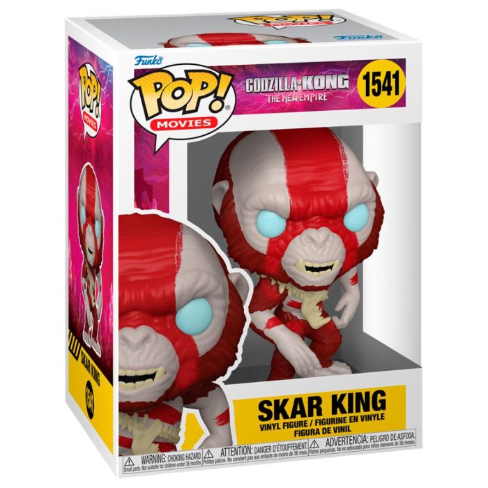 Funko Pop Cine Godzilla X Kong: The New Empire - Skar King - Figura de Vinilo de 9 cm 1 Funko Pop Cine Godzilla X Kong: The New Empire - Skar King - Figura de Vinilo de 9 cm 1