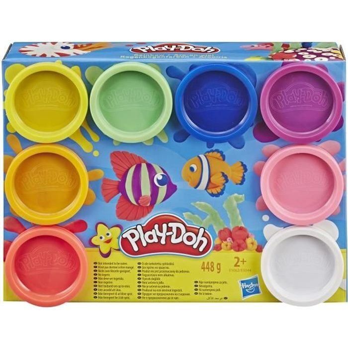 Play-Doh Set 8 Tarros Plastilina Colores Vibrantes y Brillantes del Arco Iris 56 g cada uno - Ideal para Proyectos Escolares y Regalos Creativos 0 Play-Doh Set 8 Tarros Plastilina Colores Vibrantes y Brillantes del Arco Iris 56 g cada uno - Ideal para Proyectos Escolares y Regalos Creativos 0
