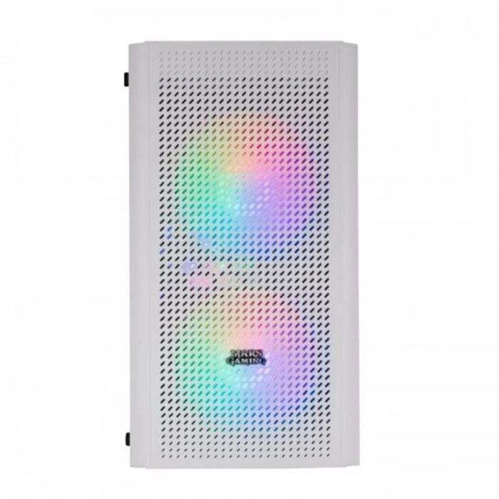 Mars Gaming Caja MC300W Micro-ATX Mini-ITX White Ventilación FRGB Cristal Templado 2 Mars Gaming Caja MC300W Micro-ATX Mini-ITX White Ventilación FRGB Cristal Templado 2