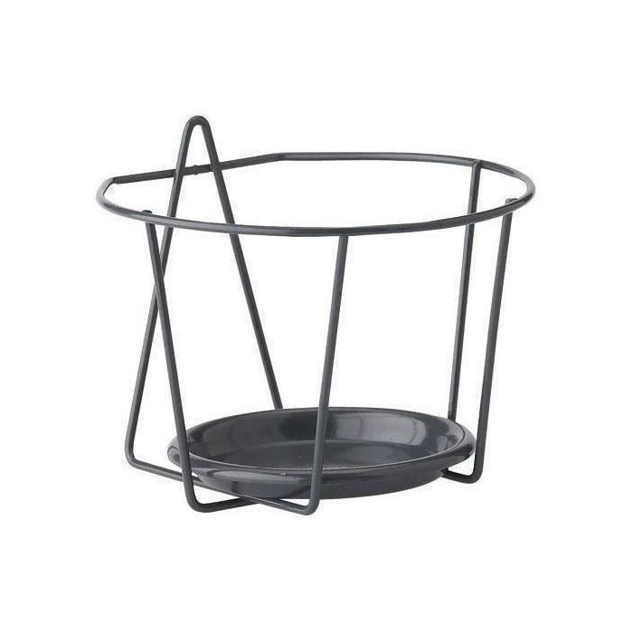 Agarrador de Macetas de Pared - GARDEN ID - 21 cm Antracita - Buen Tamaño - Todo en Uno - Robusto y Duradero Agarrador de Macetas de Pared - GARDEN ID - 21 cm Antracita - Buen Tamaño - Todo en Uno - Robusto y Duradero