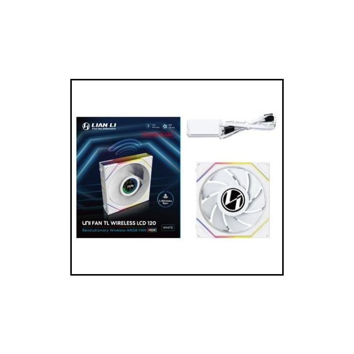 Lian Li UNI FAN TL Ventilador Caja Gaming Wireless LCD RGB Inalámbrico con Sincronización Inteligente y Pantalla LCD Lian Li UNI FAN TL Ventilador Caja Gaming Wireless LCD RGB Inalámbrico con Sincronización Inteligente y Pantalla LCD