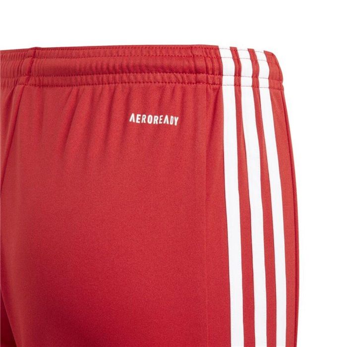 Pantalones Cortos Deportivos para Niños Adidas Squad 21 Y Rojo 3