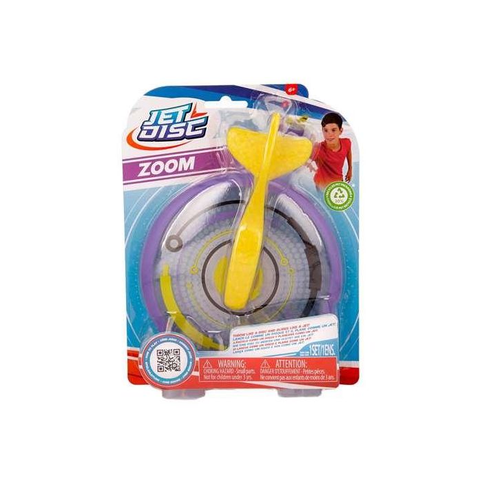 Imc Toys Disco Volador Jet Disc, Juguete Combinación Divertida de Disco y Avión, 15 cm Diámetro, Modelos Surtidos para Niños a Partir de 6 Años