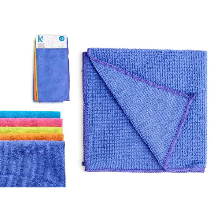 Set 5 Bayetas Microfibra 30X30Cm 5 Col Arte Regal (24 Unidades) Set 5 Bayetas Microfibra 30X30Cm 5 Col Arte Regal (24 Unidades)