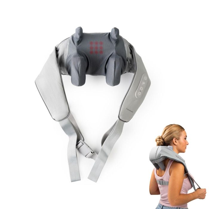Masajeador de Cuello y Espalda 6D Recargable Silax InnovaGoods 8 Masajeador de Cuello y Espalda 6D Recargable Silax InnovaGoods 8