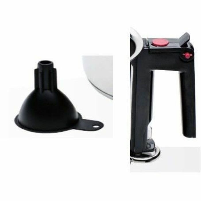 GSW Baño María 16 cm 1,5 L Acero Inoxidable Inducción Doble Pared Depósito 4