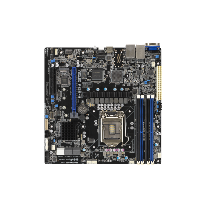 ASUS P12R-M Intel C252 LGA 1200 micro ATX