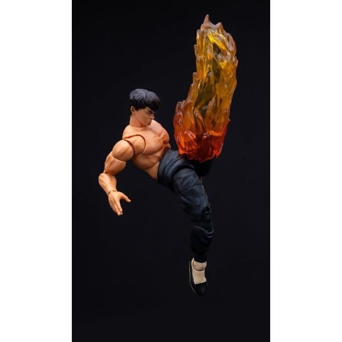 Jada SMOB253252027 Street Fighter Fei-Long Figura articulada de 15 cm para 8 años 2