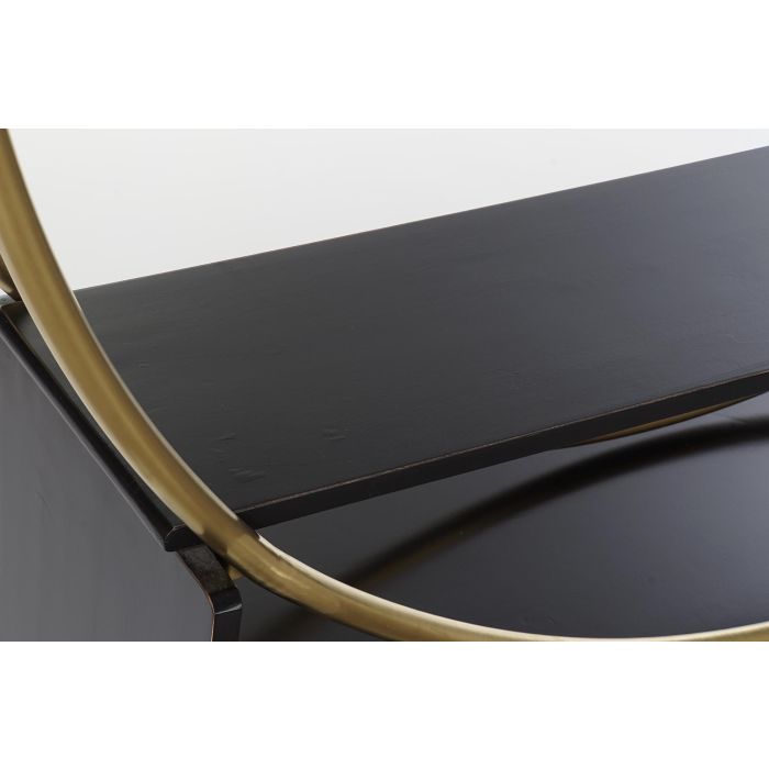 DKD Home Decor Estantería Oriental Alta con 2 Cajones y 4 Estantes de Madera Álamo y Metal Negro Dorado 180x160x35 cm 2 DKD Home Decor Estantería Oriental Alta con 2 Cajones y 4 Estantes de Madera Álamo y Metal Negro Dorado 180x160x35 cm 2