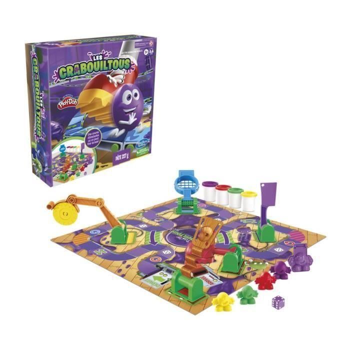 Les Crabouiltous, juego de mesa para niños, a partir de 5 años, juego para la familia con plastilina 2 Les Crabouiltous, juego de mesa para niños, a partir de 5 años, juego para la familia con plastilina 2