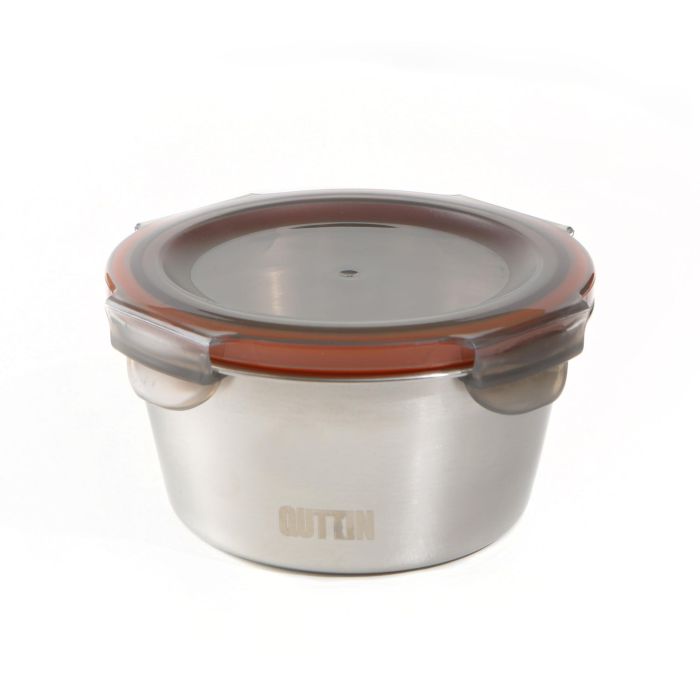 Fiambrera de Acero Quttin 0.3L para Microondas y Horno (12 Unidades) 11 Fiambrera de Acero Quttin 0.3L para Microondas y Horno (12 Unidades) 11