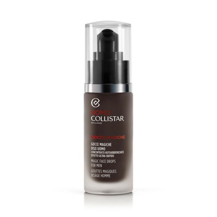 COLLISTAR UOMO Gotas Mágicas Rostro Autobronceadoras - Bronceado Perfecto en <60 Minutos con Vit. E Hidratante 30 ml 7 COLLISTAR UOMO Gotas Mágicas Rostro Autobronceadoras - Bronceado Perfecto en <60 Minutos con Vit. E Hidratante 30 ml 7