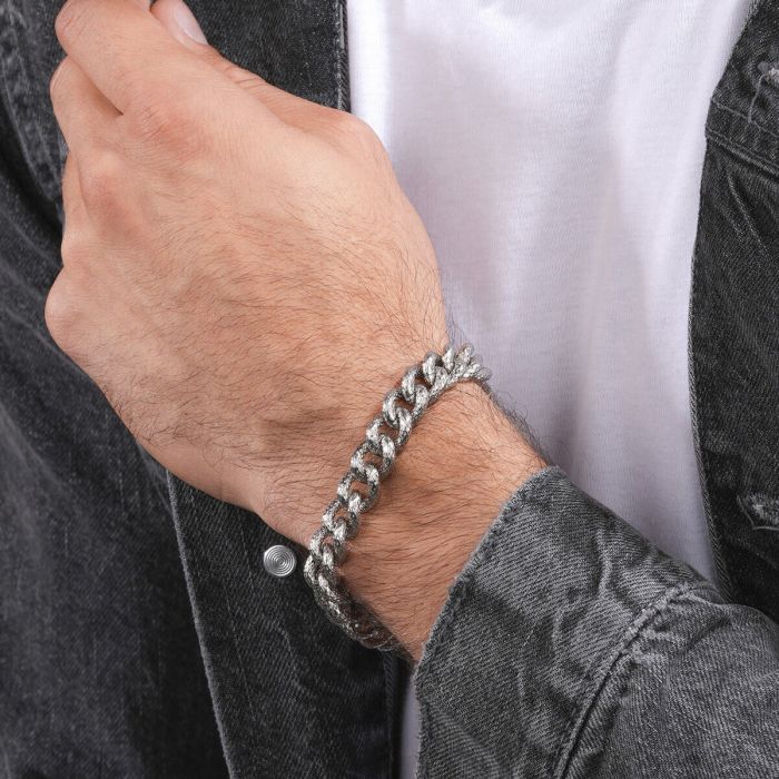 Pulsera Hombre Police PEAGB0032301 Plateado 1
