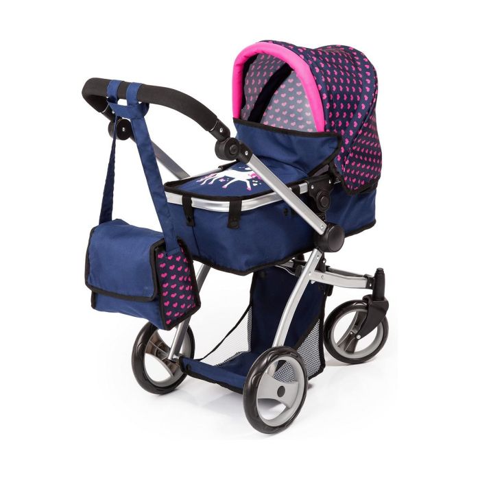 Set carrito coche de muñecas mega combi 69.98x54.99x34.98 cm 8