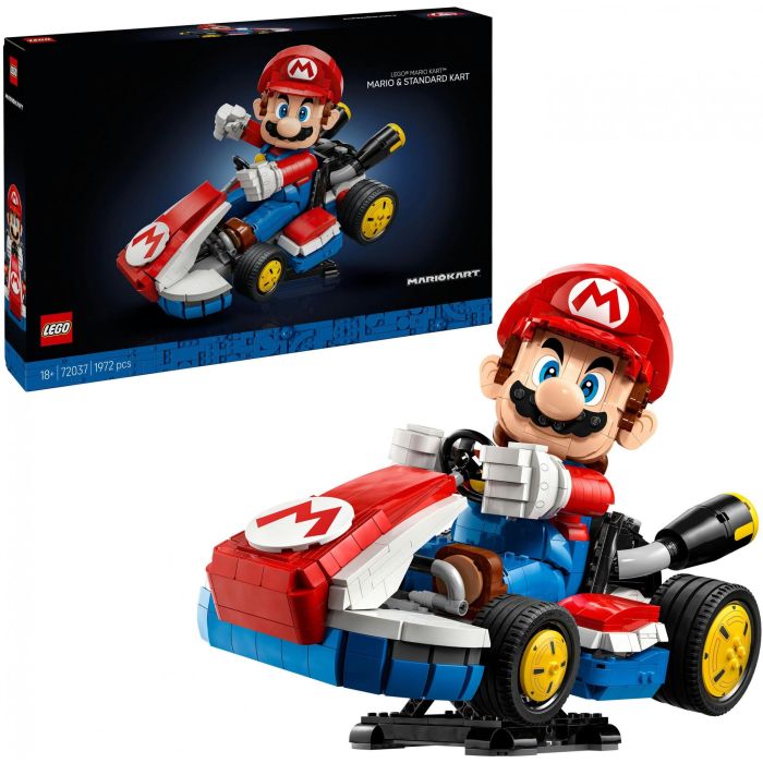 LEGO 72037 Super Mario Mario & Standard-Kart Juego de Construcción 1972 piezas 2