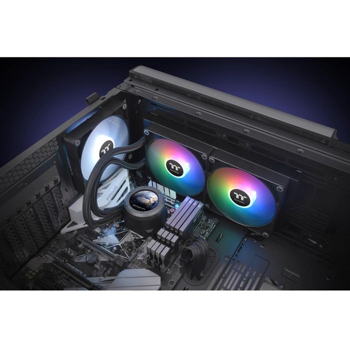 K Cooler Wasserkühlung Thermaltake TH280 V2 Ultra ARGB Sync CPU Liquid Cooler All-In-One 4 K Cooler Wasserkühlung Thermaltake TH280 V2 Ultra ARGB Sync CPU Liquid Cooler All-In-One 4