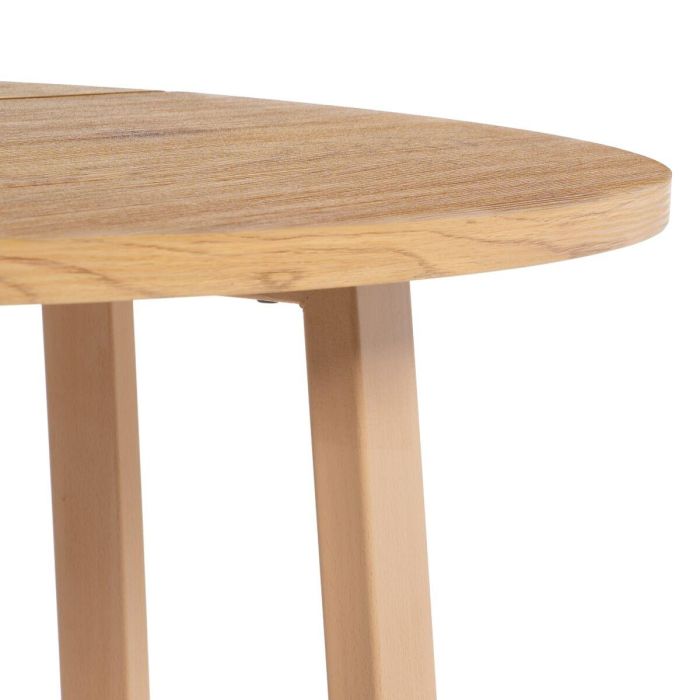 Mesa de Comedor Natural DMF 120 x 120 x 75 cm 7 Mesa de Comedor Natural DMF 120 x 120 x 75 cm 7
