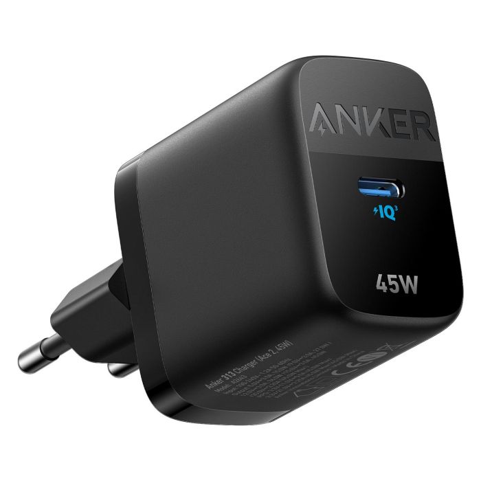 Anker 313 Charger 45W USB-C Cargador Negro 7 Anker 313 Charger 45W USB-C Cargador Negro 7