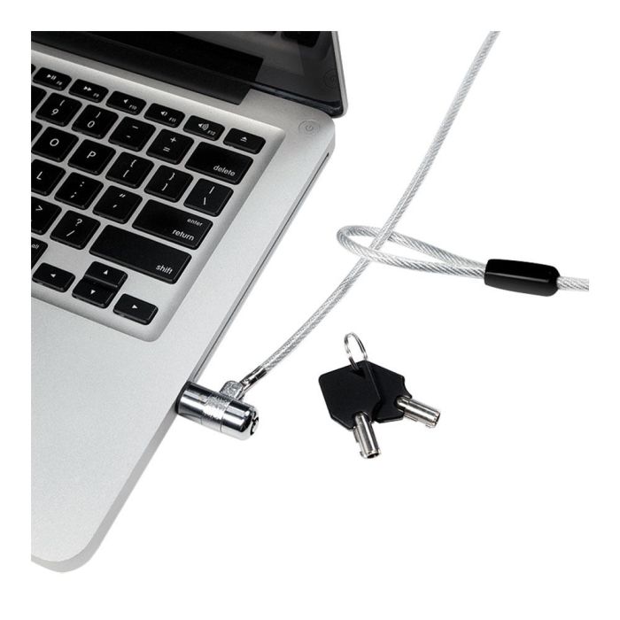 Logilink Cable antirrobo para portátil con cerradura de 2 llaves y cable de acero de 1.5 metros 4 Logilink Cable antirrobo para portátil con cerradura de 2 llaves y cable de acero de 1.5 metros 4