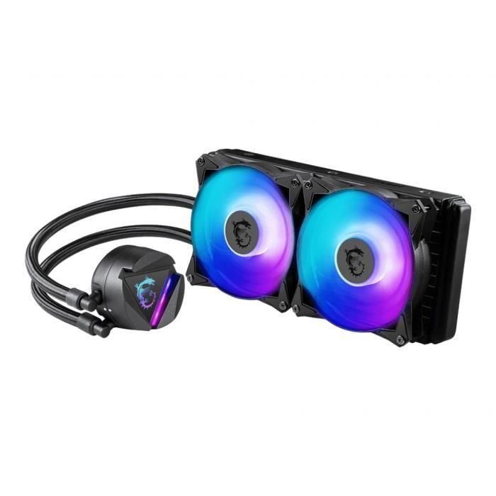 MSI Kit Refrigeración Líquida MAG Coreliquid ARGB, Bloque Rotable, para Intel LGA1700/AM5 y AMD AM4/FM2+/AM3+/AM2 1 MSI Kit Refrigeración Líquida MAG Coreliquid ARGB, Bloque Rotable, para Intel LGA1700/AM5 y AMD AM4/FM2+/AM3+/AM2 1