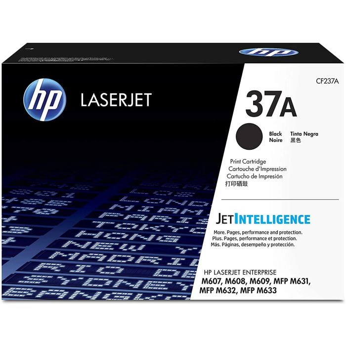 Hp Toner Negro Laserjet M607N-Dn,M608N-Dn-X - Nº37A 1