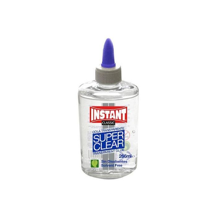 Instant Cola Líquida Superclear Para Decoración Botella 266 mL Transparente Instant Cola Líquida Superclear Para Decoración Botella 266 mL Transparente