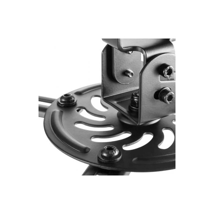 Aisens Soporte Universal Giratorio Inclinable De Techo Para Proyector Negro 1