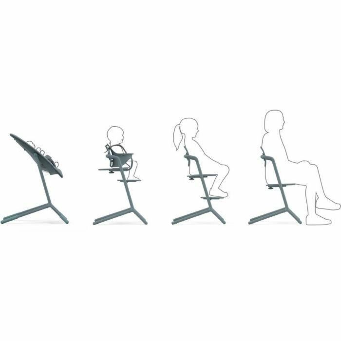 Cybex Gold Silla Alta Lemo 2 Escalable y Ajustable Silla Comedor Bebé Azul Piedra AUC4063846288496 4