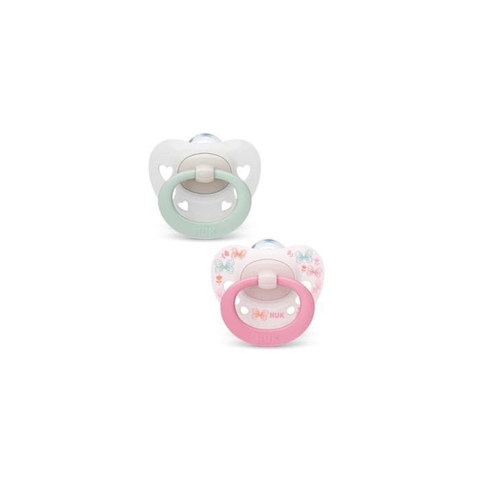 Chupete Signature 0-6 Silicona 2Ud. Chupete Signature 0-6 Silicona 2Ud.