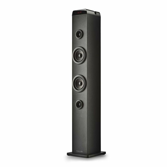NGS SKYCHARMPRO Torre de Sonido 50W Bluetooth 5.4 con Broadcasting, USB, Óptica, Auxiliar y Radio FM 18
