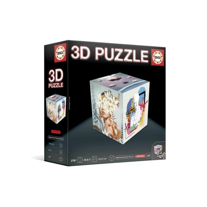 Puzzle Cubo 3D Animales Educa Borras 20125 1