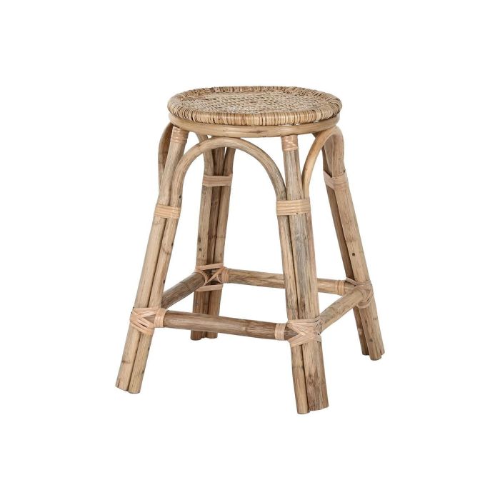 Taburete Balines DKD Home Decor Natural 37 x 49.5 x 37 cm Taburete Balines DKD Home Decor Natural 37 x 49.5 x 37 cm