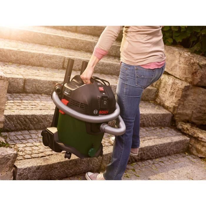 BOSCH AdvancedVac 20 Aspiradora de Polvo y Agua con Soplador, 1200W, 20L, Arranque/Parada Automático y Antiestática 3