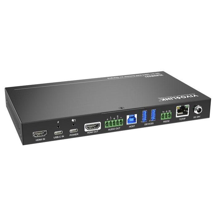Vivolink HUB de Sala de Reuniones 4K 2x1 Conmutador HDMI/USB-C con Códec Suave, USB3.0 y Control CEC para Conferencias 5 Vivolink HUB de Sala de Reuniones 4K 2x1 Conmutador HDMI/USB-C con Códec Suave, USB3.0 y Control CEC para Conferencias 5