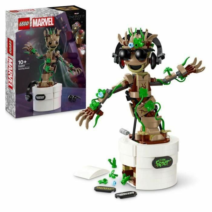 LEGO 76297 Marvel El Baile de Baby Groot, Juguete para construir animado para niños 0 LEGO 76297 Marvel El Baile de Baby Groot, Juguete para construir animado para niños 0