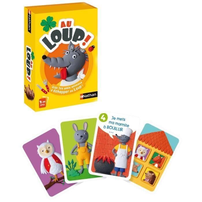 NATHAN - Au Loup - Jugando a las cartas 1